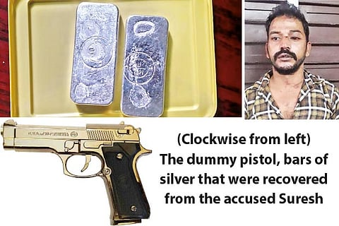 Man held for threatening jewellery maker with fake pistol in Pattabiram