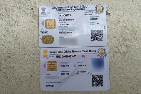 The new chip-embedded smart licence