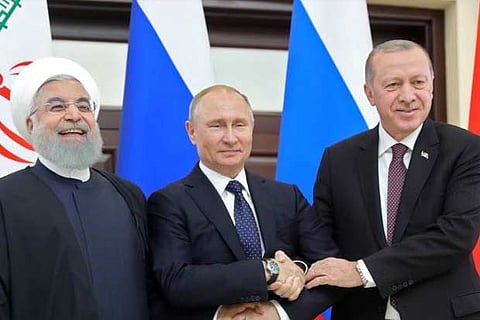 Russia, Turkey, Iran see US pullout from Syria as 'positive step': Putin