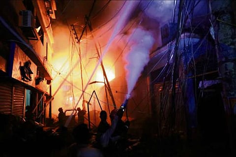 Fire kills 69 in Bangladesh capital  Dhaka