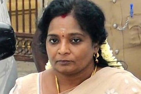 BJP president Tamilisai Soundararajan
