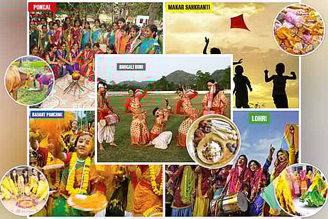 Festival of folks to thank sun god, welcome prosperity