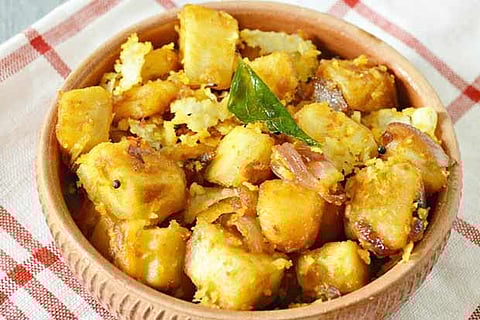 Not just in Kerala, kappa makes an appearance in Tamil Pongal feasts too