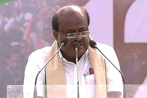 BJP spoke of fighting corruption and resorted to horse-trading the same day: Kumaraswamy