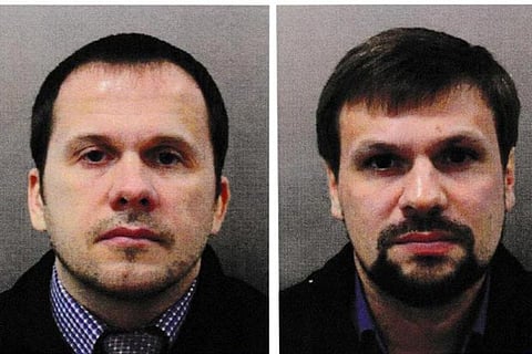 Alexander Petrov and Ruslan Boshirov