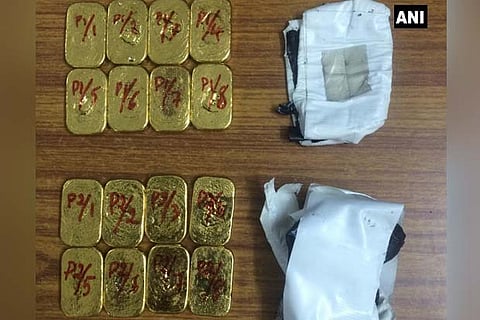 Gold worth Rs 55 lakh seized, two airline staff arrested