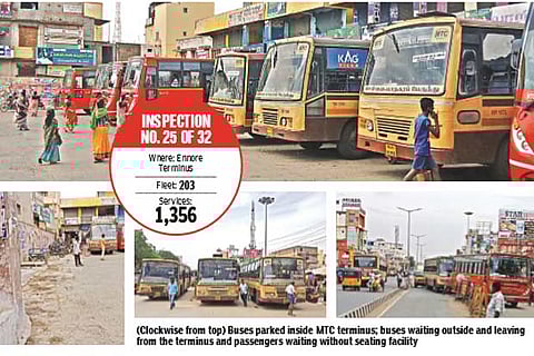 Commuter inconvenience: Bustling with buses, Red Hills terminus cries for space, traffic on GNT Road hit