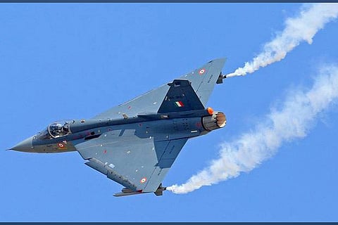 Drop tank of Tejas falls off in Kovai, leaves crater on farmland