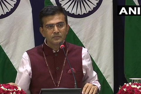 MEA spokesperson Raveesh Kumar