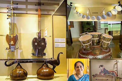 Folding veena,folding tambura,jalatharangam,Japanese instrument ensemble and panchamukha vadyam