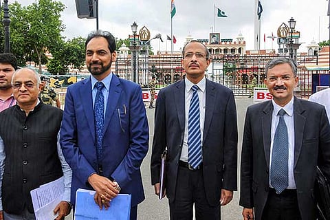 The Indian delegation returns after 2nd round of talks with Pakistan on Kartarpur corridor