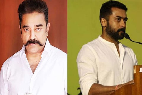 Kamal Hassan (left) and Suriya (right)
