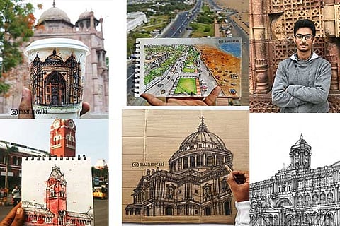 National Art Gallery; Chennai Central Railway Station; Lighthouse view of Marina; London?s St Paul?s cathedral