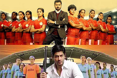 Has the new poster of Vijay’s Bigil touched a raw nerve?