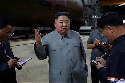 North Korean leader Kim Jong Un 
