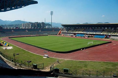 The Indira Gandhi Athletic Stadium is likely to host the September 5 match against Oman