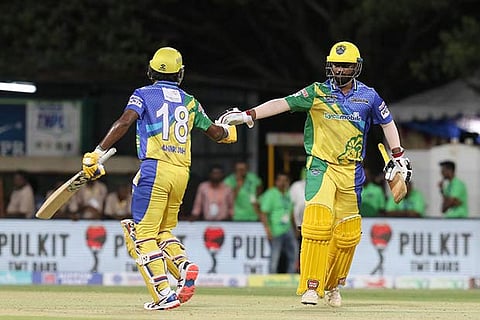 Kovai Kings captain Abhinav Mukund (right) will hope to continue his good form