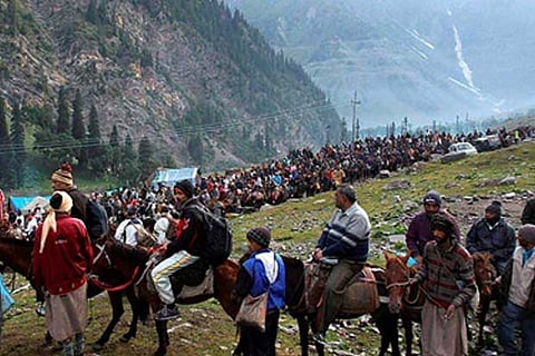 Amarnath yatra crosses 3 lakh in 24 days, highest since 2015