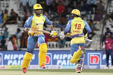 Dindigul Dragons openers C Hari Nishanth and N Jagadeesan were involved in an unbroken 161-run stand