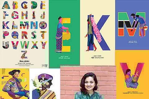 This artist’s designs depict life on the streets of Chennai