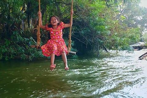 Still from the new show, Myna