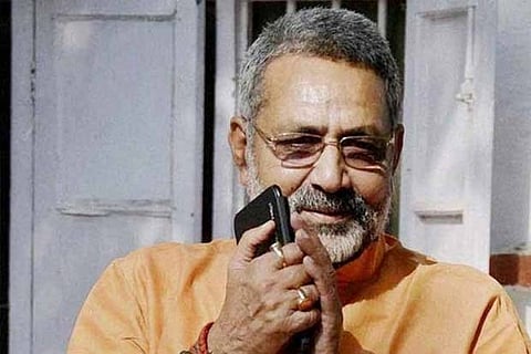 Dhoni a true patriot, not like other celebrities: Giriraj Singh