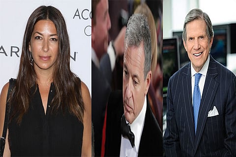 (From left) Rebecca Minkoff, Bob Iger, Peter Grauer