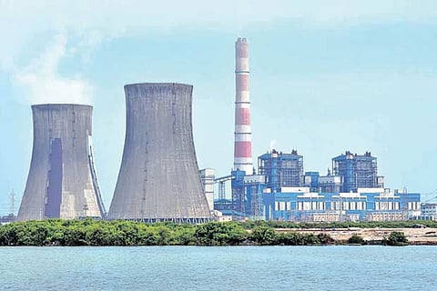 The thermal power station in Thoothukudi