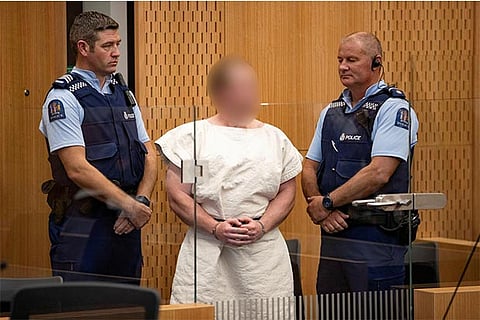 Brenton Tarrant, charged for murder in relation to the mosque attacks, New Zealand