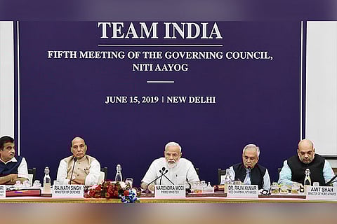 Making India 5 trillion-dollar economy by 2024 challenging but achievable: Modi at Niti Aayog meet