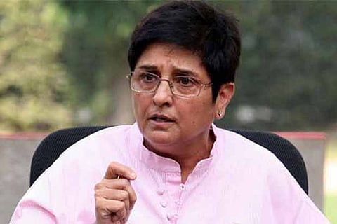 Kiran Bedi visits Velrampet Lake