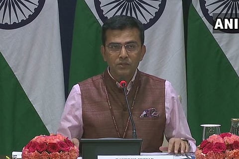 Ministry of External Affairs Spokesperson Raveesh Kumar