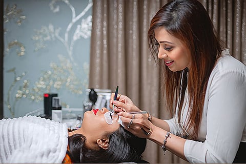 Renuka Praveen at her studio