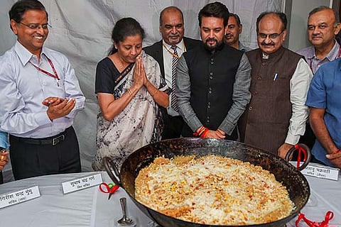 Printing of Budget 2019-20 documents begins with 'Halwa' ceremony