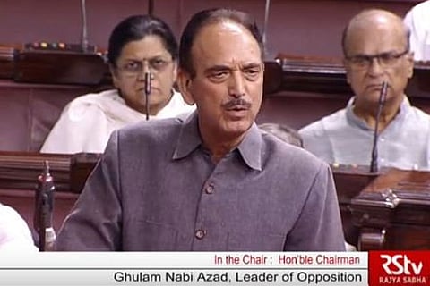 Keep your 'New India', return our 'old India': Ghulam Nabi Azad in Rajya Sabha speech