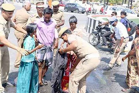Salem farmer attempts suicide at Collectorate
