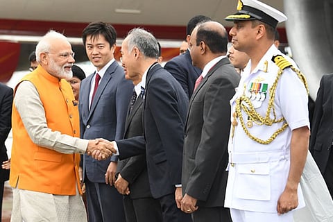 PM Modi arrives in Japan for G20 Summit