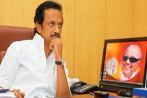 DMK president MK Stalin
