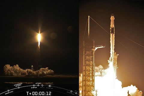 SpaceX rocket with unmanned US capsule blasts off for space station