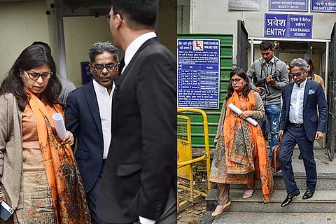 AgustaWestland scam accused Rajiv Saxena leaves Patiala Court