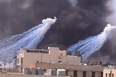 US accused of firing white phosphorus munitions in Syria