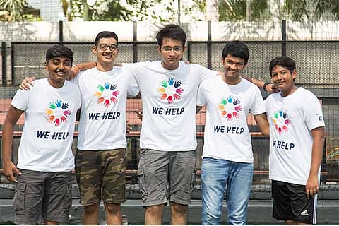 (L to R) Ganesh Konda, Manav Chordia, Dhruv Rishb Batra, Aakarsh Kankaria and Aatman Gupta