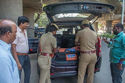 Rs 5.89 crore cash seized in two places
