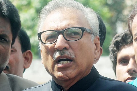 Pakistan President Arif Alvi