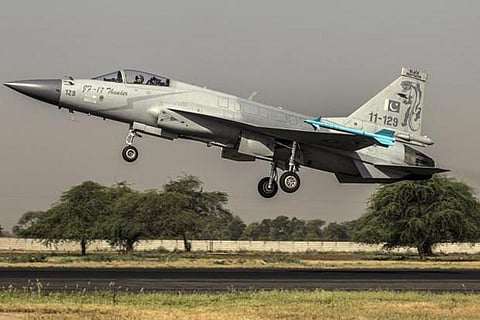 File photo of JF-17 Thunder fighter jet of the Pakistan Air Force