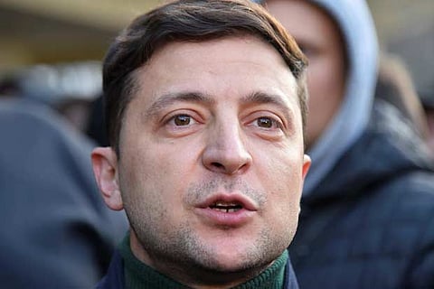 Election front runner is comedian Volodymyr Zelenskiy