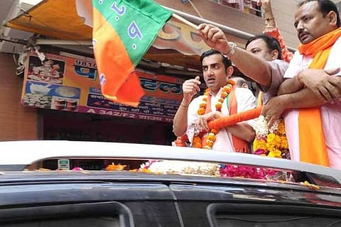 Gambhir promises converting Ghazipur landfill into green space, cleaning Yamuna river