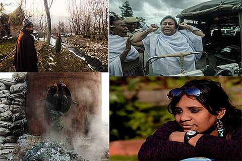 Photographs from Sindhuja?s various documentary series; Sindhuja Parthasarathy