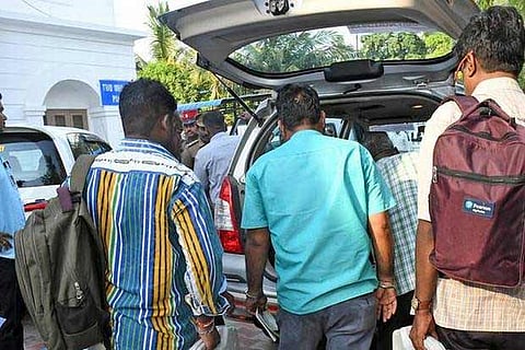 Repoll underway in single booth in Kamaraj Nagar segment in Puducherry