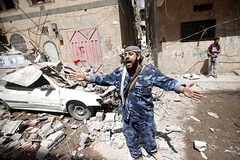 Saudi-led coalition raid on Yemen capital kills at least 6, including 2 children: hospital reports